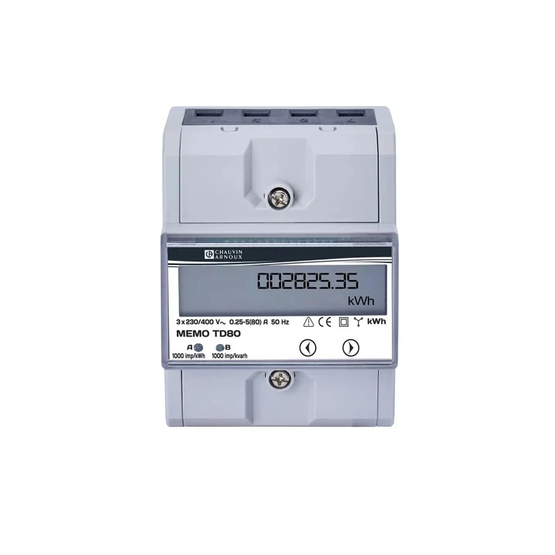 Chauvin Arnoux Energy 3 Phase Digital LCD Energy Meter MEMO TD80 P01330745