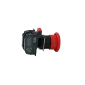 Omron A22NE-P Series Turn Reset Emergency Stop Push Button Panel Mount 22mm Cutout 2 NC IP65 A22NE-P