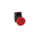 Omron A22NE-P Series Turn Reset Emergency Stop Push Button Panel Mount 22mm Cutout 2 NC IP65 A22NE-P