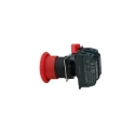 Omron A22NE-P Series Turn Reset Emergency Stop Push Button Panel Mount 22mm Cutout 2 NC IP65 A22NE-P