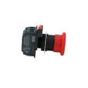 Omron Illuminated Emergency Stop Push Button Panel Mount 22 mm Cutout 2 NC Contacts IP65 A22NE-P