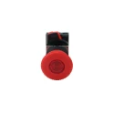Omron Illuminated Emergency Stop Push Button Panel Mount 22 mm Cutout 2 NC Contacts IP65 A22NE-P