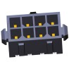 TE Connectivity Micro MATE-N-LOK Series Straight Through Hole PCB Header, 8 Contacts, 3 mm Pitch, 2 Row 3-794632-8