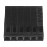 TE Connectivity AMPMODU MOD IV Female Connector Housing 2.54 mm Pitch 6 Way 1 Row Straight 1-87499-2