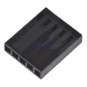 TE Connectivity AMPMODU MOD IV Female Connector Housing 2.54 mm Pitch 5 Way 1 Row Straight 1-87499-0