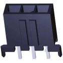 TE Connectivity Micro MATE-N-LOK Series Straight Through Hole PCB Header 3 Contacts 3 mm Pitch 1 Row Shrouded 2-1445093-3