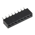 TE Connectivity AMPMODU MOD IV Series Straight Through Hole PCB Socket 8-Contact 1 Row 2.54 mm Pitch Solder 5-535541-6