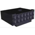 TE Connectivity AMPMODU MOD IV Female Connector Housing 2.54 mm Pitch 24 Way 2 Row Straight 1-87631-9
