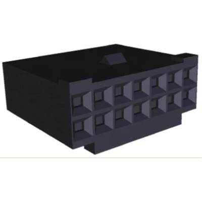 TE Connectivity AMPMODU MOD IV Female Connector Housing 2.54 mm Pitch 24 Way 2 Row Straight 1-87631-9
