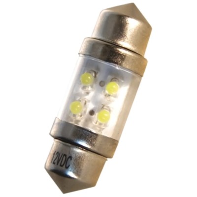 JKL Components 12V dc 7.6lm White Festoon LED Car Bulb LE-1031-02W