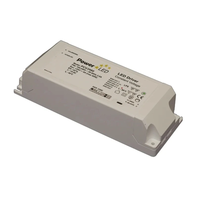 PowerLED 5 Output Indoor Constant Voltage LED Driver 24V, 60W, 2.5A PCV2460