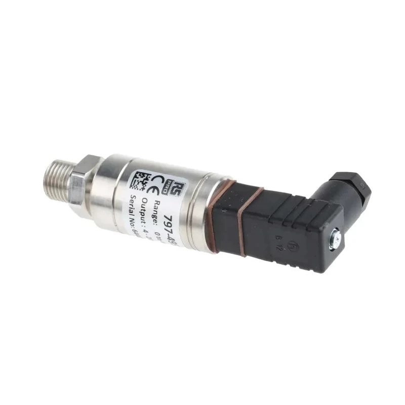 RS PRO Pressure Sensor 0 bar to 400 bar Current Output Gauge Reading Stainless Steel Housing 797-4955