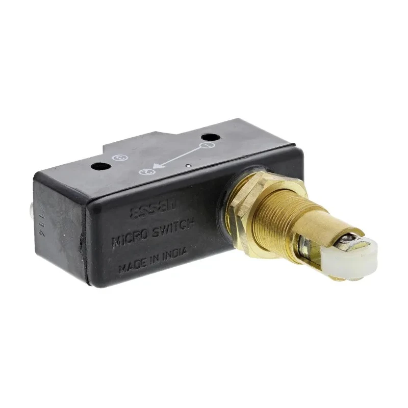 RS PRO Spring Plunger Micro Switch, Screw Terminal, 15A, 250 V AC/DC, SPCO Contact Configuration, IP40 797-2539