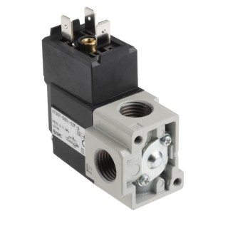 SMC Pneumatic Solenoid Valve 3/2 Solenoid G Port 1/4 Inch Manifold Mount Die Cast Aluminium Body 24V dc VT307-5DO1-02F-Q