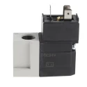 SMC Pneumatic Solenoid Valve 3/2 Solenoid G Port 1/4 Inch Manifold Mount Die Cast Aluminium Body 24V dc VT307-5DO1-02F-Q