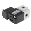 SMC Pneumatic Solenoid Valve 3/2 NC Solenoid G 1/8, 24V DC, 4.2W, Die Cast Aluminium Body VT307-5DO1-01F-Q