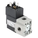 SMC Pneumatic Solenoid Valve 3/2 NC Solenoid G 1/8, 24V DC, 4.2W, Die Cast Aluminium Body VT307-5DO1-01F-Q