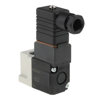 SMC Pneumatic Solenoid Valve 3/2 Solenoid G 1/4 Threaded Port 24V DC 4.2W Die Cast Aluminium VT307-5D1-02F-Q