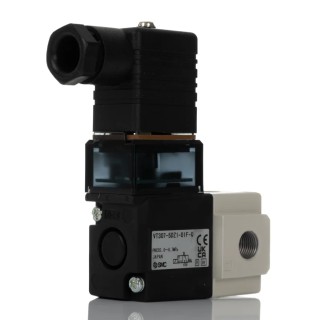 SMC Pneumatic Solenoid Valve 3/2 Solenoid G 1/8 VT Series 24V DC VT307-5DZ1-01F-Q