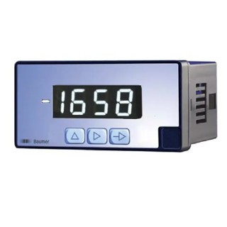 Baumer LED Multi-Function Panel Meter for AC Current 45 mm x 93 mm PA406