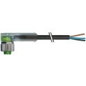 Murrelektronik Limited Female 4 Way Right Angle to Unterminated Sensor Actuator Cable, 10 m, Polyurethane 7000-12421-6341000
