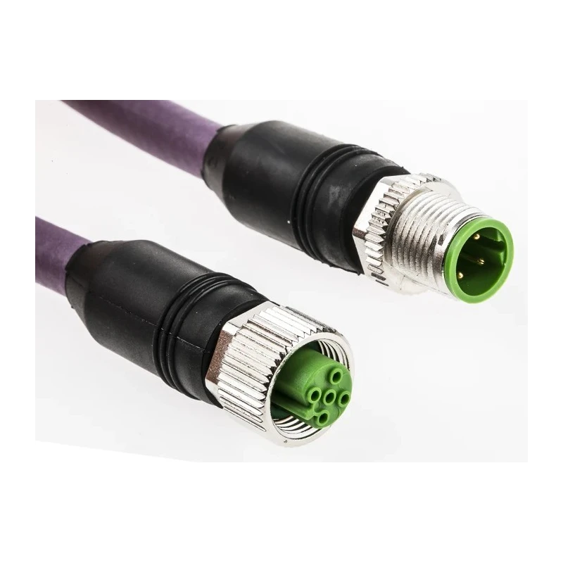 Murrelektronik Limited Male 4 Way Straight to Female 2 Way Straight Sensor Actuator Cable 5 m 7000-44001-8400500