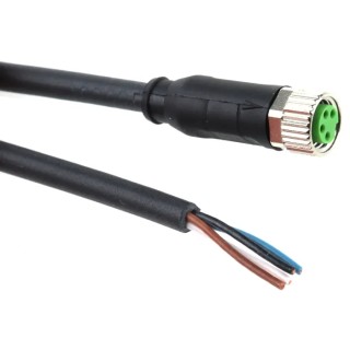 Murrelektronik Limited Female 4 Way Straight to Unterminated Sensor Actuator Cable 10 m 7000-08061-6311000