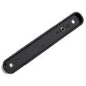 Tensator Safety Barrier Retractable Wall Unit with 50mm Tape Width, Black, Model 898