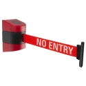 Tensator 9 m Safety Barrier Red Retractable Wall Mount Barrier Unit 899-9-21-RB