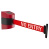 Tensator 9 m Safety Barrier Red Retractable Wall Mount Barrier Unit 899-9-21-RB