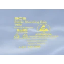 SCS Anti-Static Bag 254mm Width x 356mm Length Static Shielding Dissipative 0.07mm Thickness 3001014