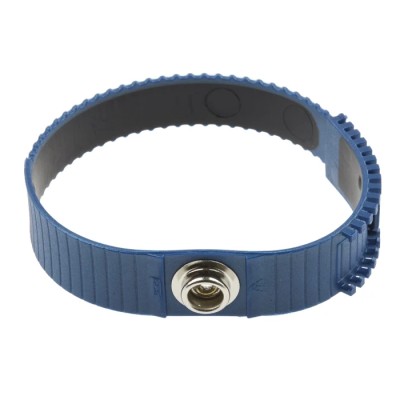 SCS ESD Grounding Wrist Strap With 4 mm Stud 4620-10, ANSI IEC Compliant Anti-Static Wristband
