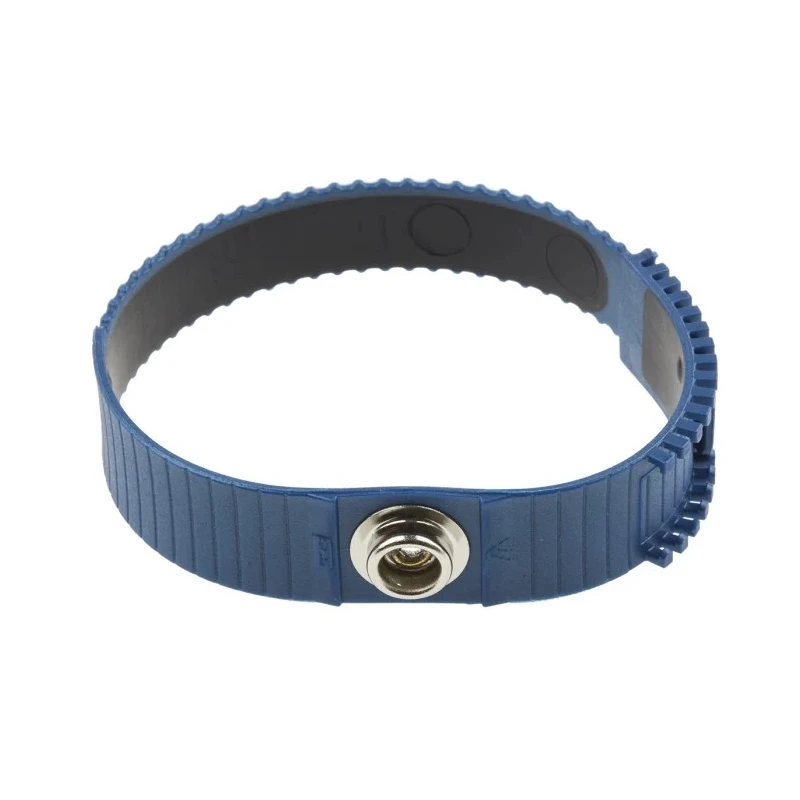 SCS ESD Grounding Wrist Strap With 4 mm Stud 4620-10, ANSI IEC Compliant Anti-Static Wristband