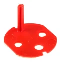 Legrand Red 1 Gang Insert Plate MOSAIC Series Metal and Plastic Construction 35.1mm Width 22.8mm Depth 0 502 99