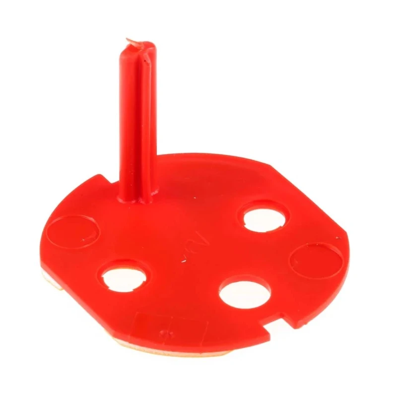 Legrand Red 1 Gang Insert Plate MOSAIC Series Metal and Plastic Construction 35.1mm Width 22.8mm Depth 0 502 99