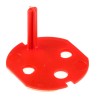 Legrand Red 1 Gang Insert Plate MOSAIC Series Metal and Plastic Construction 35.1mm Width 22.8mm Depth 0 502 99