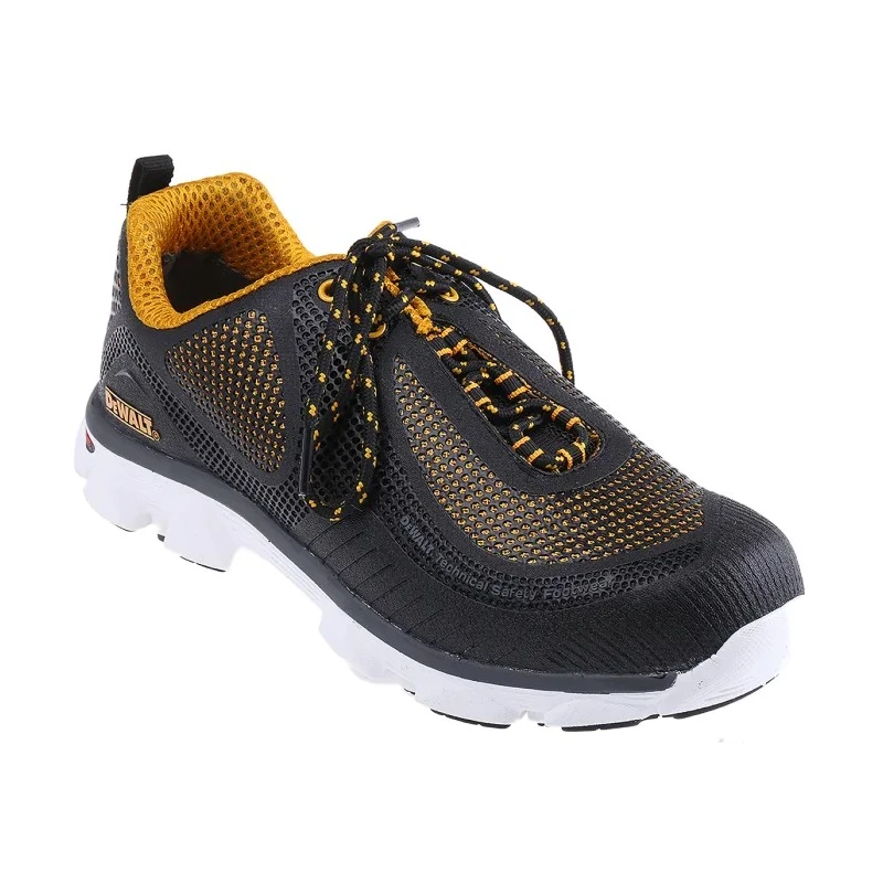 DeWALT Krypton Men's Black, White, Yellow Stainless Steel Safety Trainer UK 8 EU 42 Krypton/8