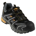 DeWALT Men's Black Composite Safety Trainer Lace Up Shoes, Safety Toe Composite, UK Size 9 EU 43 Cutter/9