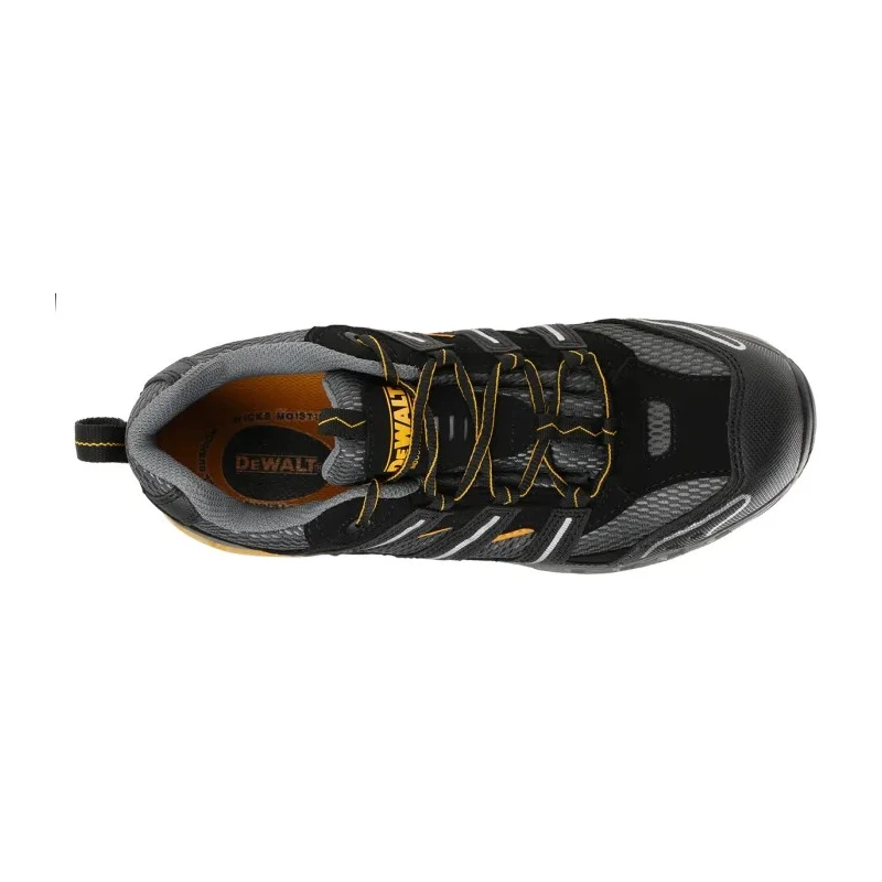 DeWALT Men's Black Composite Safety Trainer Lace Up Shoes, Safety Toe Composite, UK Size 9 EU 43 Cutter/9