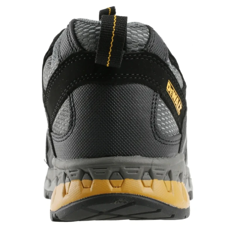 DeWALT Men's Black Composite Safety Trainer Lace Up Shoes, Safety Toe Composite, UK Size 9 EU 43 Cutter/9