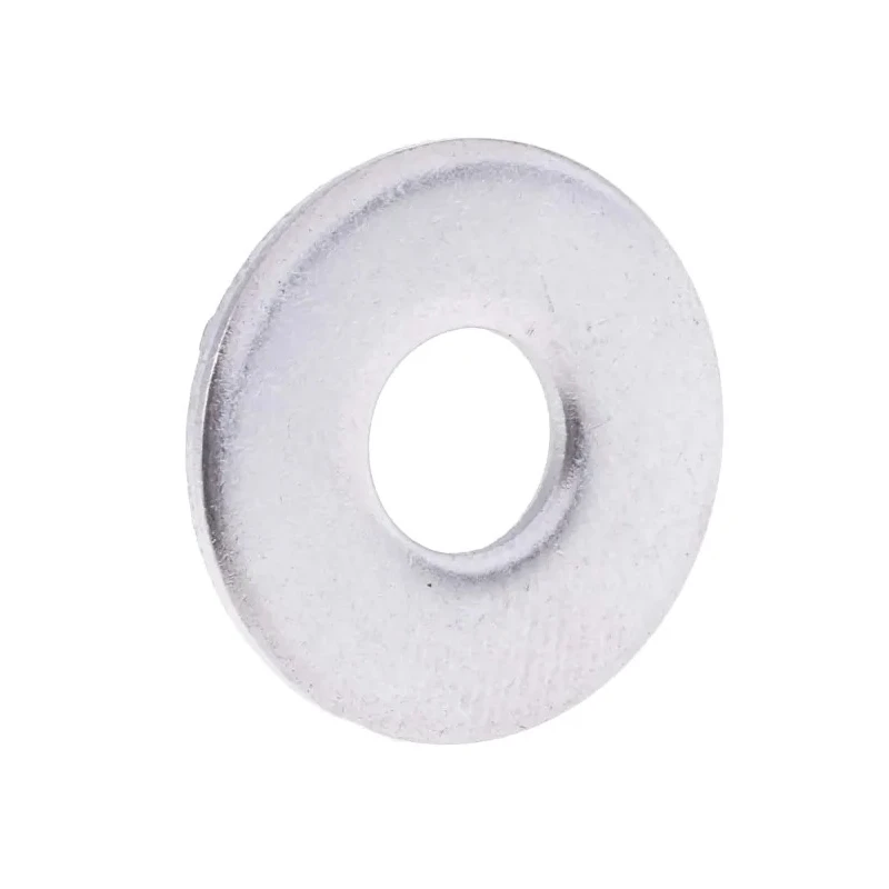 RS PRO Stainless Steel Plain Washers M6, DIN 9021, A2 304 Stainless Steel, 1.6mm Thickness 797-6257