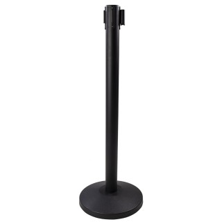 RS PRO 2.3 m Heavy Gauge Steel Safety Barrier Red QWYPOST-33R5