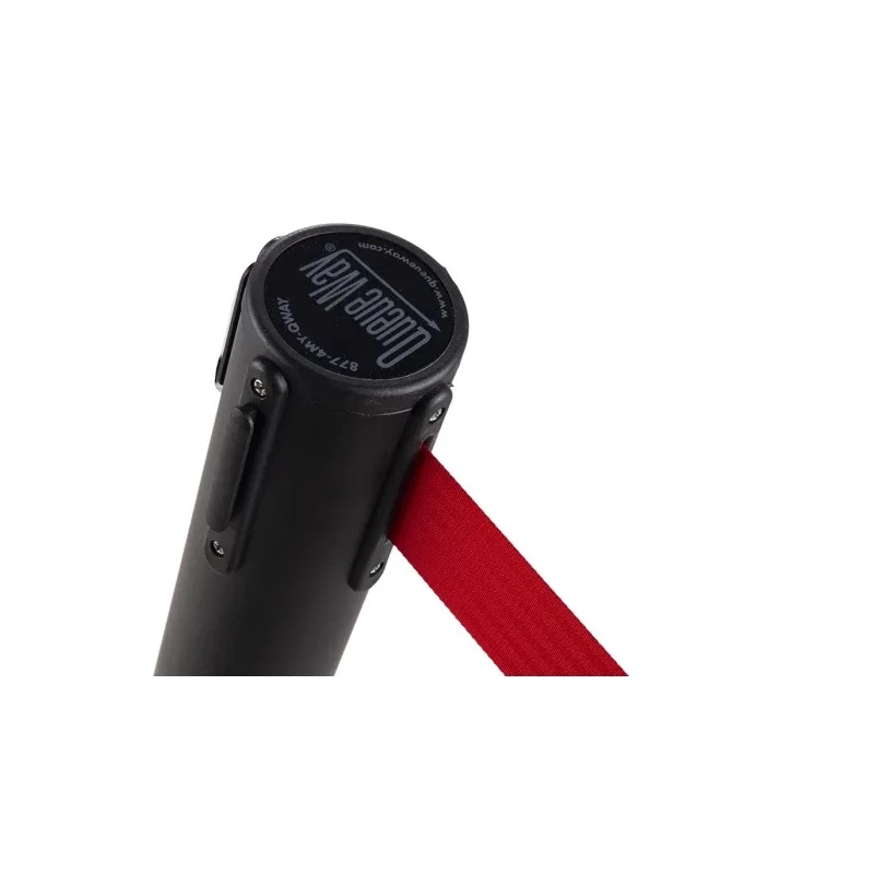 RS PRO 2.3 m Heavy Gauge Steel Safety Barrier Red QWYPOST-33R5
