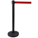 RS PRO 2.3 m Heavy Gauge Steel Safety Barrier Red QWYPOST-33R5