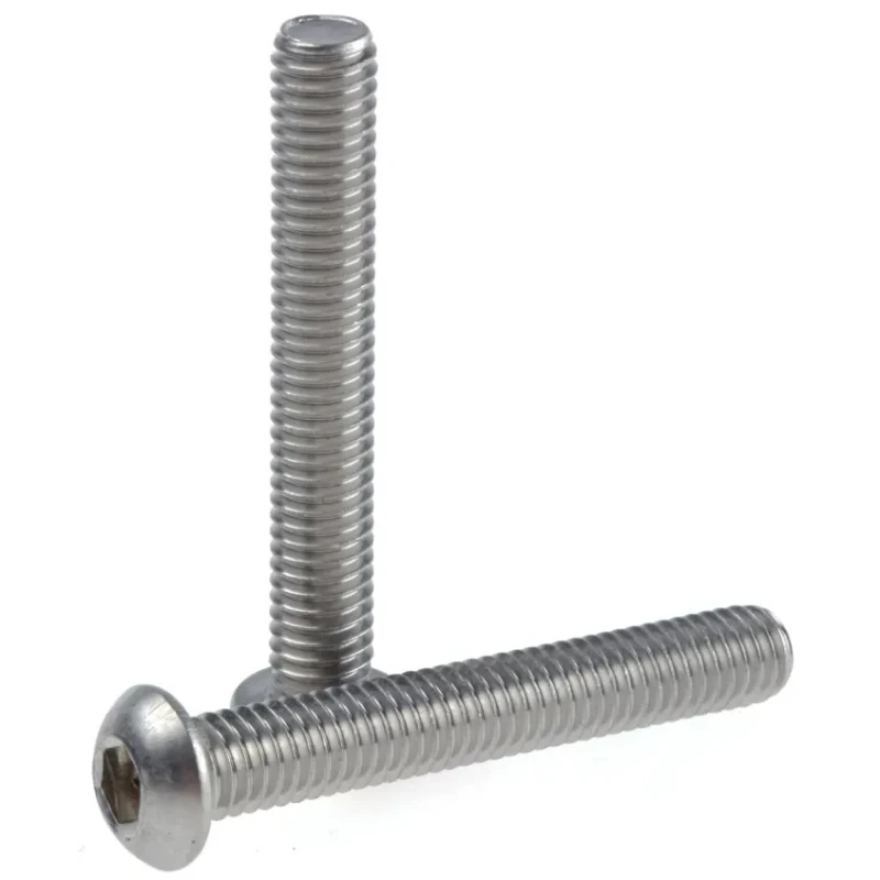 RS PRO Stainless Steel Hex Socket Button Screw M6 x 40 mm 797-6109