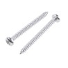 RS PRO Plain Stainless Steel Pan Head Self-Tapping Screw 38 mm Thread Size 6 A2 Grade 797-6125