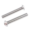 RS PRO Plain Stainless Steel Hex Socket Button Screw M8 x 50 mm 797-6115