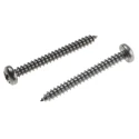 RS PRO Plain Stainless Steel Pan Head Self-Tapping Screw 32 mm Thread Size 6 A2 Grade 797-6121