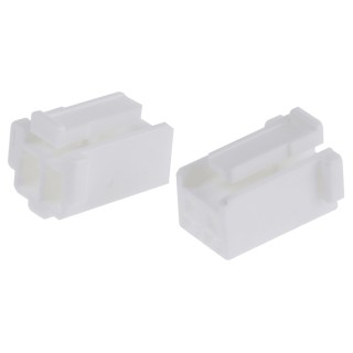 Molex Connector Housing Female 2.5 mm Pitch 2 Way 1 Row Straight Polyester 51103-0200