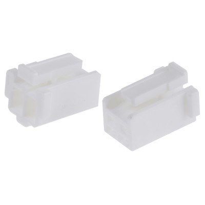 Molex Connector Housing Female 2.5 mm Pitch 2 Way 1 Row Straight Polyester 51103-0200
